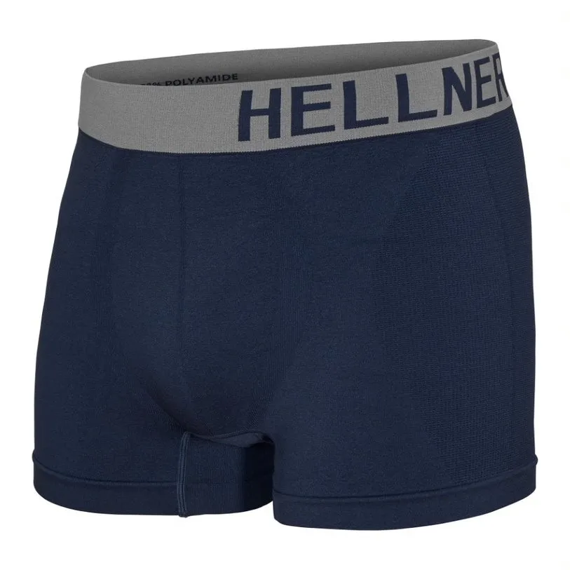 Hellner Men's Svierkku Seamless Boxer Dress Blue