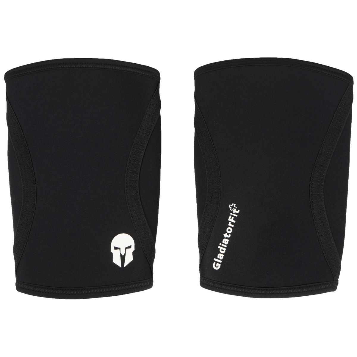 Fitness-Kompressionskniebandagen aus Neopren (2er-Pack)