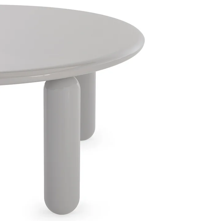 Kartell - Undique Mas Beistelltisch, Ø 48 cm, H 51 cm, grau