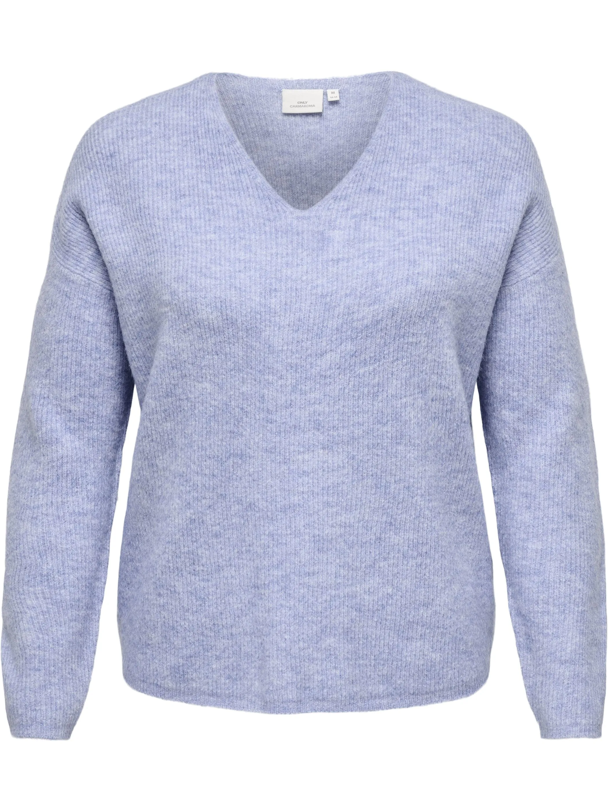 Only Carmakoma CARCAMILLA V-NECK L/S Strickpullover