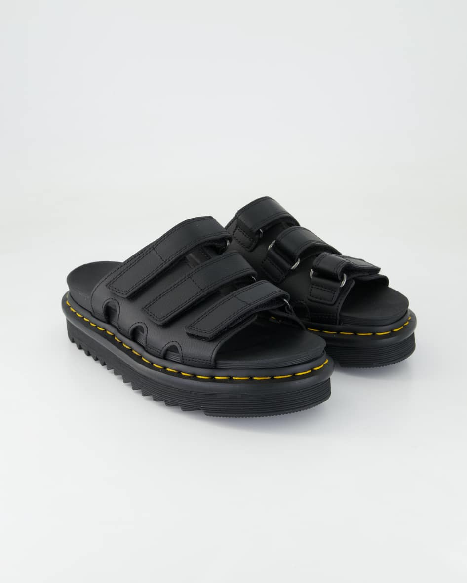 Dr. Martens Raine Slide Pantoletten in Schwarz