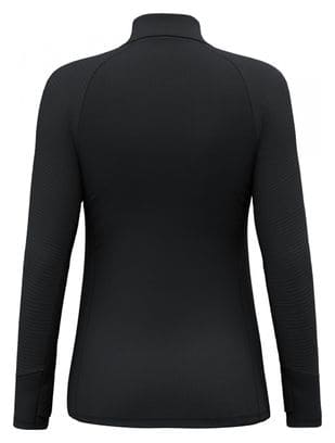 Polaire Femme Salewa Vajolet Polarlite Responsive Demi Zip Noir