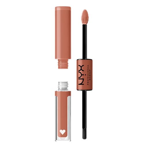 NYX Professional Makeup Shine Loud High Pigment Lip Shine, Goal Crusher