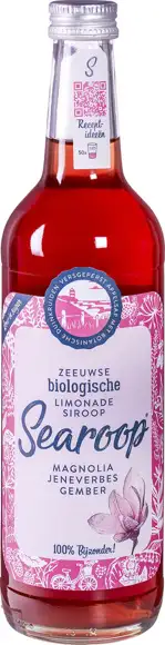 Siroop magnolia, jeneverbes en gember