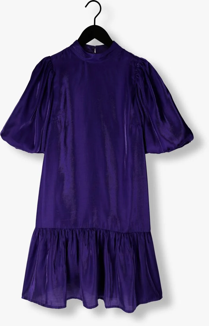 Y.A.S. paarse y.a.s. mini jurk yamagnusa ss dress