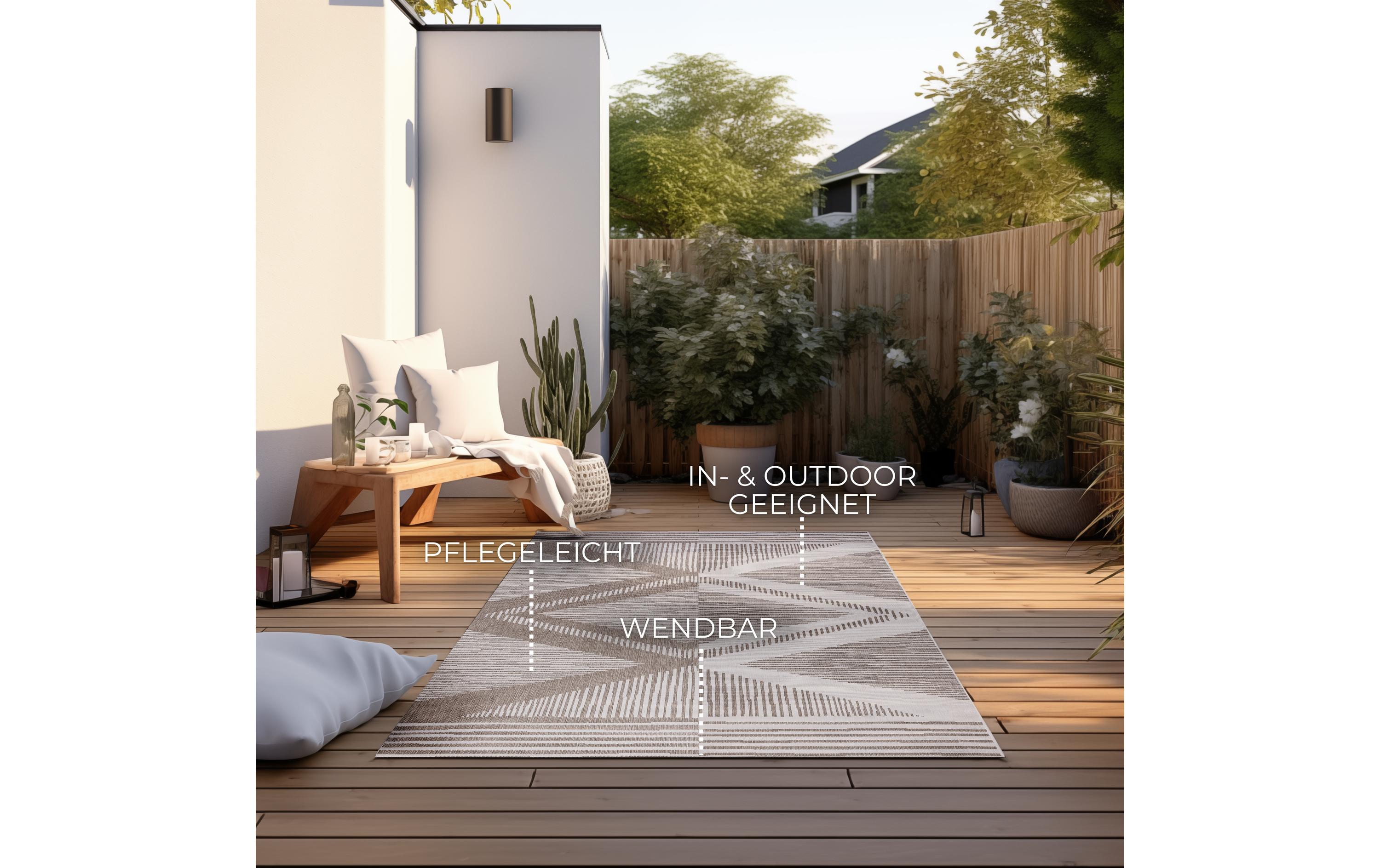 Teppich Rhombus 160 x 230 cm, LinenDesignteppich