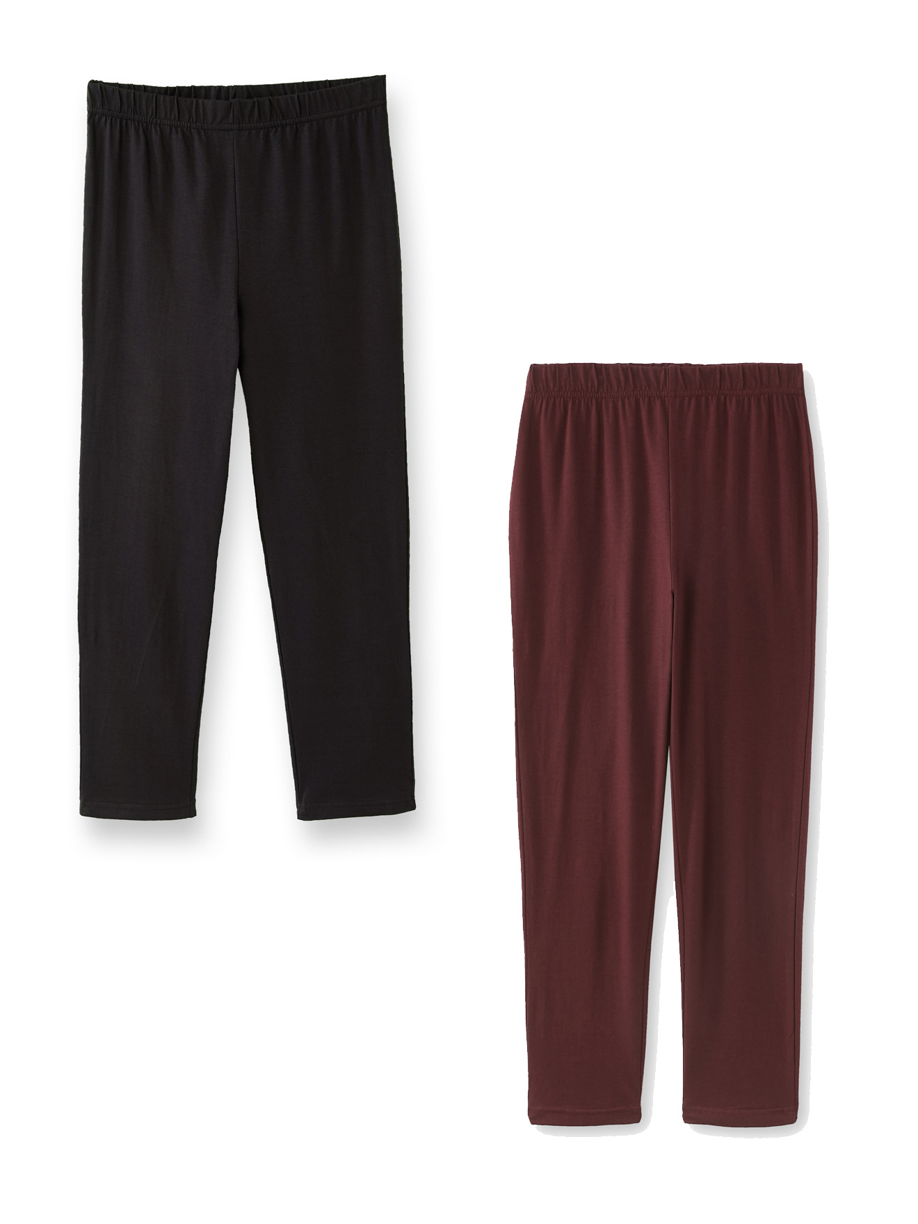 Lot de 2 leggings courts
