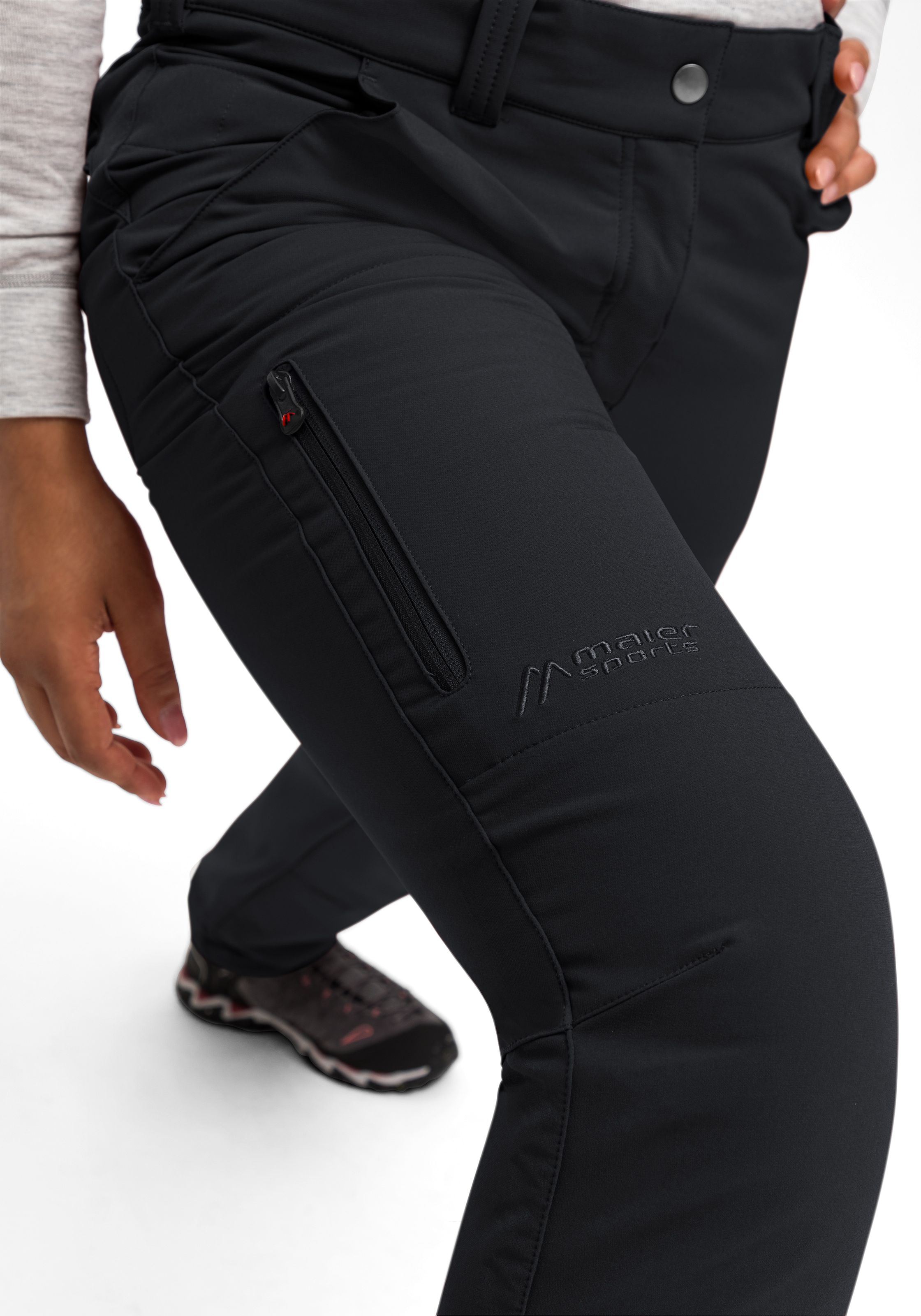 Maier Sports Funktionshose »Helga«  warme Damen Outdoorhose, robuste Wanderhose, Regular Fit