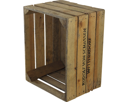Houten kist Rudolf von Schassen 50x40x30 cm