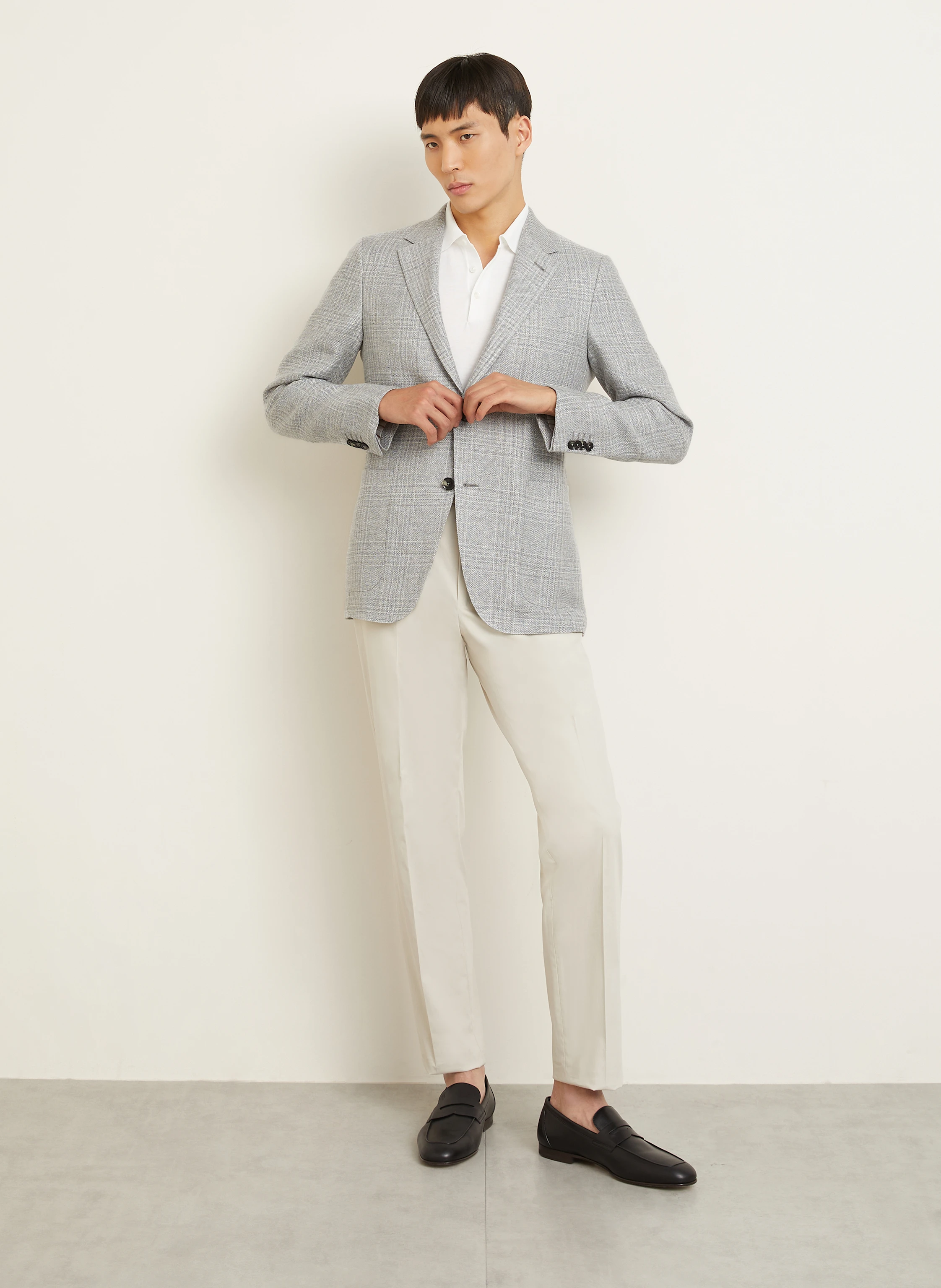 ZEGNA Leinensakko Extra Slim Fit
