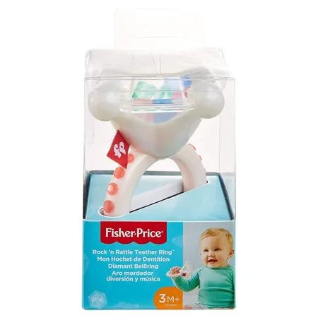 Fisher-Price Diamant Beißring, Rassel