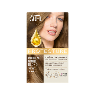 Guhl Protecture Crème-Kleuring 7.3 Middengoudblond 150ML