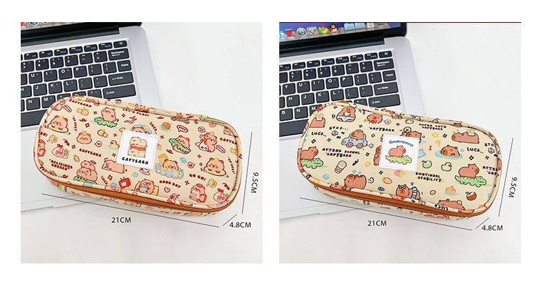 Eranso - Capybara Canvas Etui (Diverse Ontwerpen)