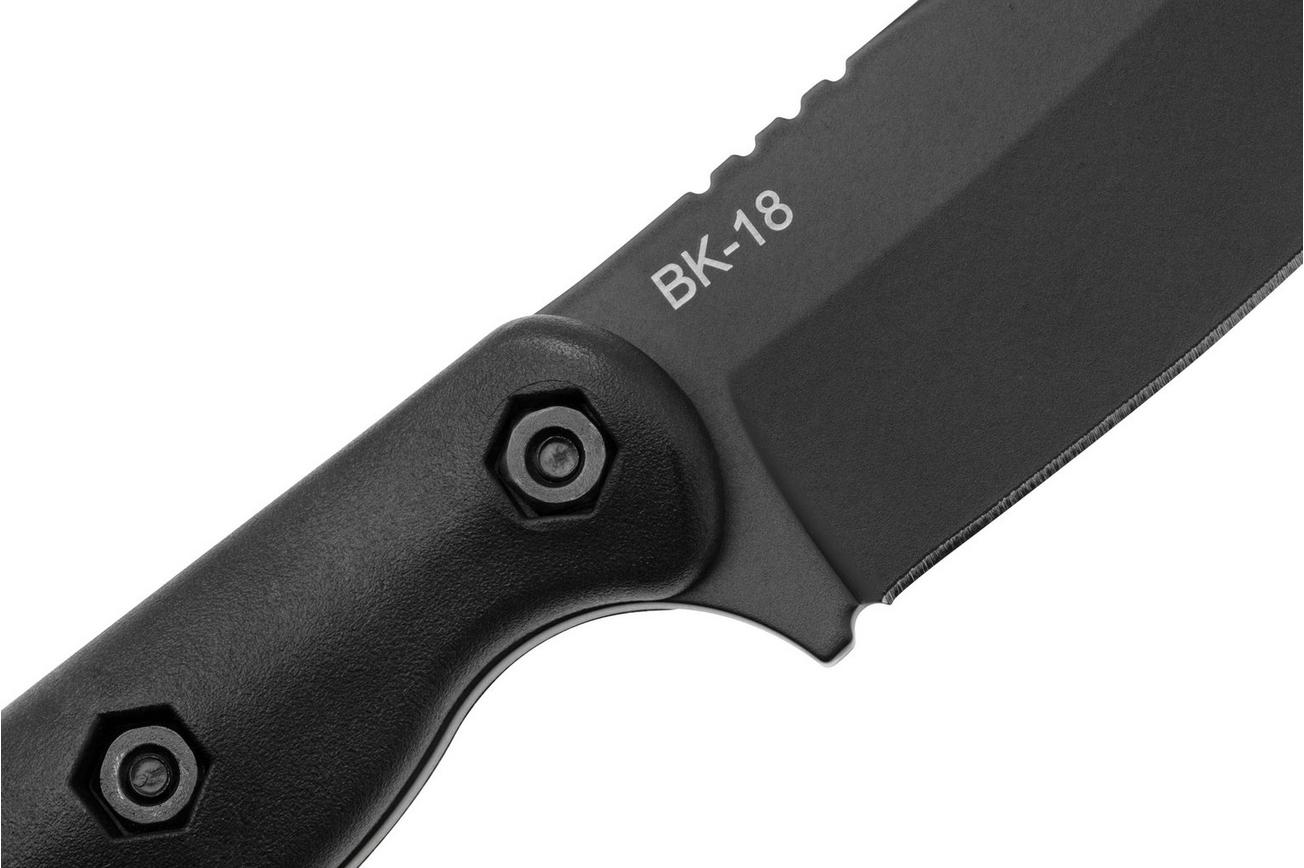 KA-BAR Becker BK18 Harpoon zwart, survivalmes