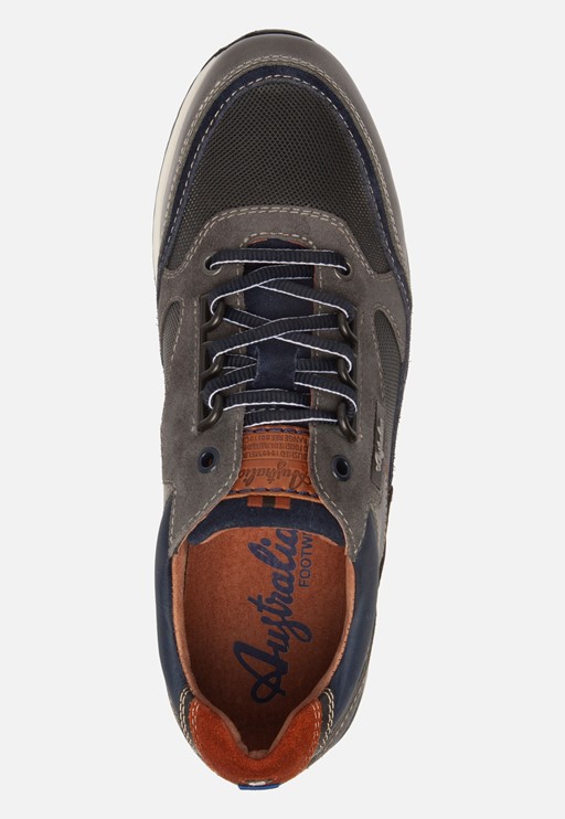 Australian Roberto Sneakers blauw Leer