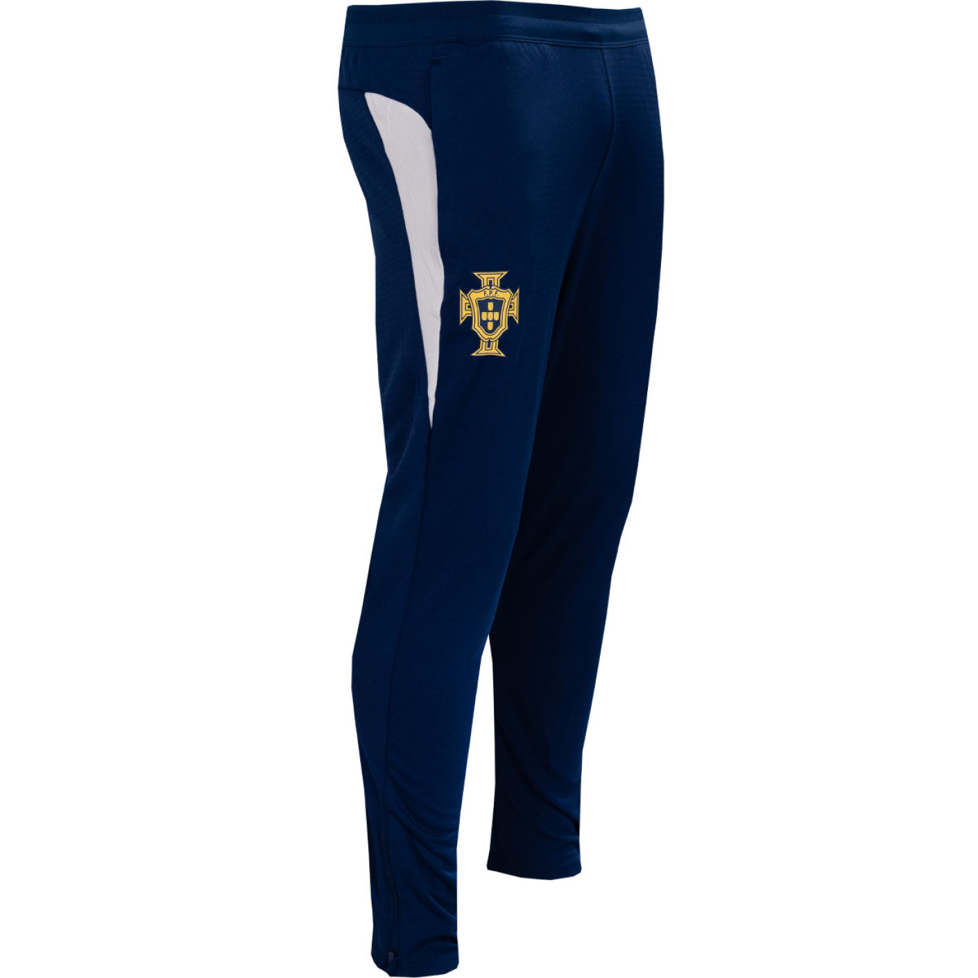 PUMA Portugal Trainingsbroek 2025-2026 Kids Donkerblauw Gebroken Wit Geel