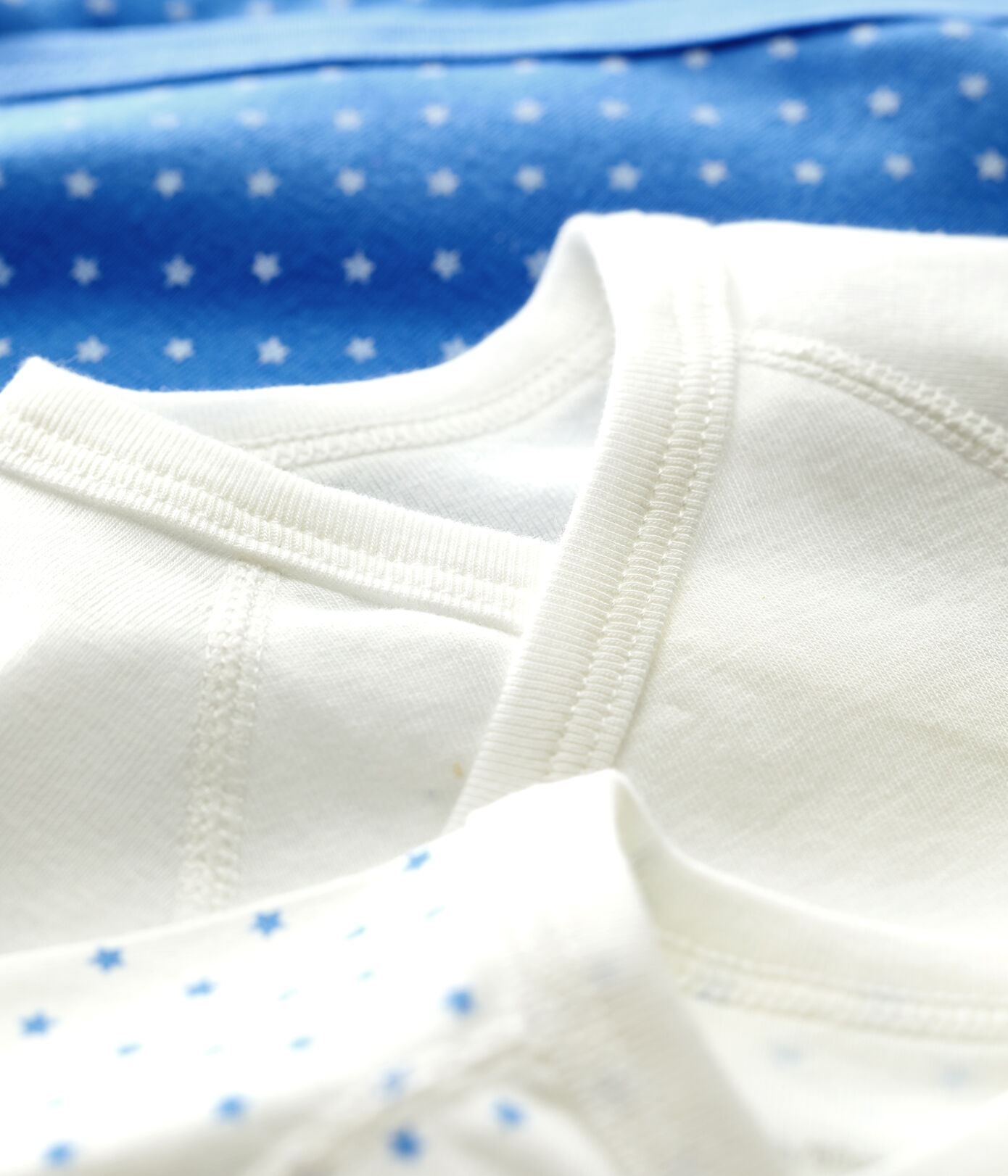 Lot de 3 bodies bébé en coton biologique