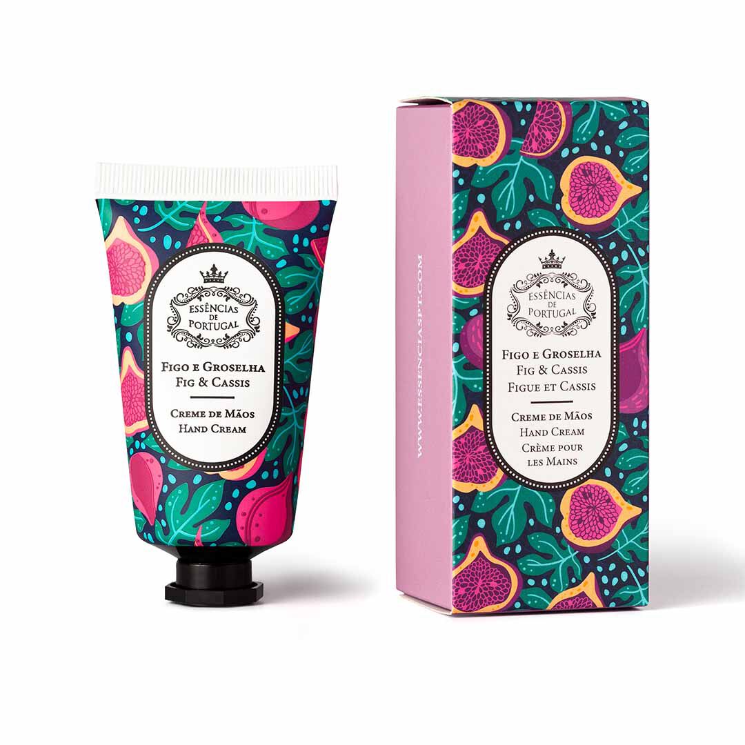 ESSÊNCIAS DE PORTUGAL LINHA DE BANHO Creme de Mãos Figo & Groselha - 50ml