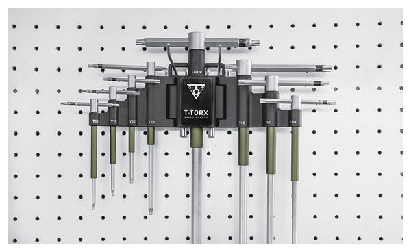Jeu de 8 Clés Torx Topeak T-Torx Speed Wrench Set