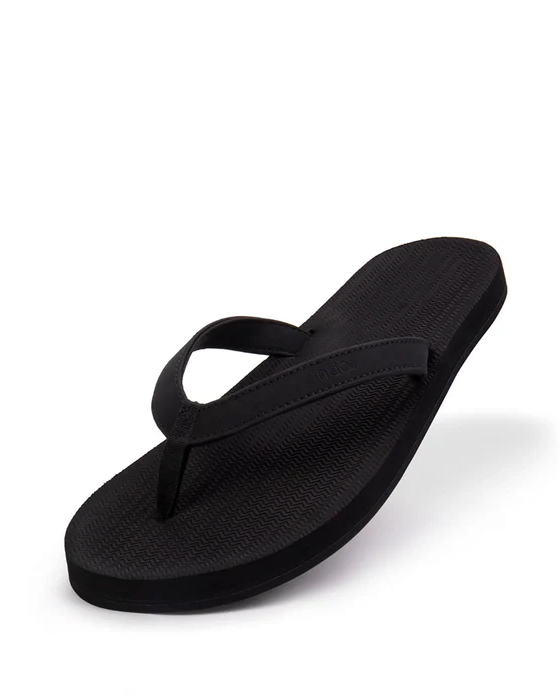 Indosole Flip Flops Essential Black