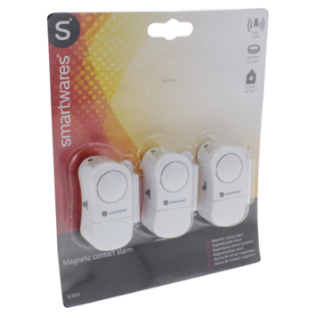 Smartwares Mini Alarm Deuralarm en Raamalarm SC07/3 3 stuks