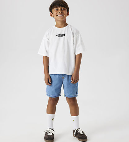 Name It T-Shirt - NkmJacob - Bright White/Milchig Blue