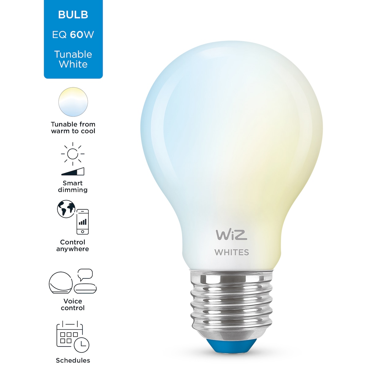 Wiz LED-lyspære 7W E27 871951455208100