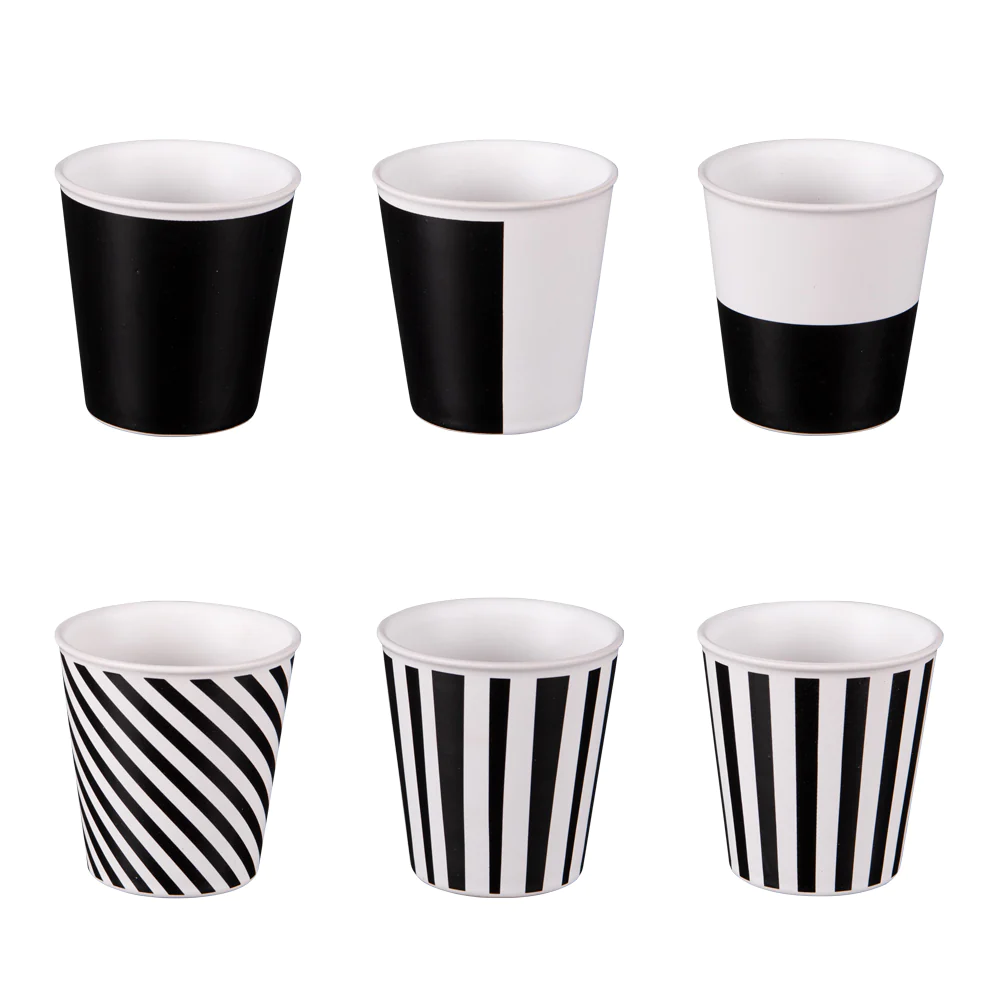 Coffret de 6 gobelets Old school 18 cl Table passion