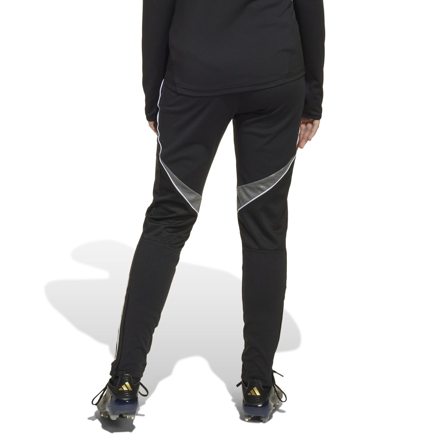 adidas Tiro 25 Competition Trainingspak 1/4-Zip Kids Zwart Wit Grijs