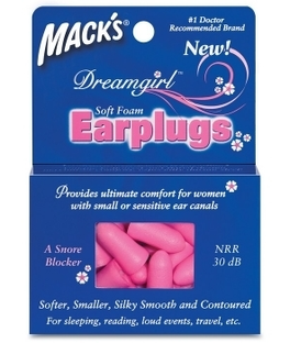 Macks Dreamgirl Foam Earplugs 10PR