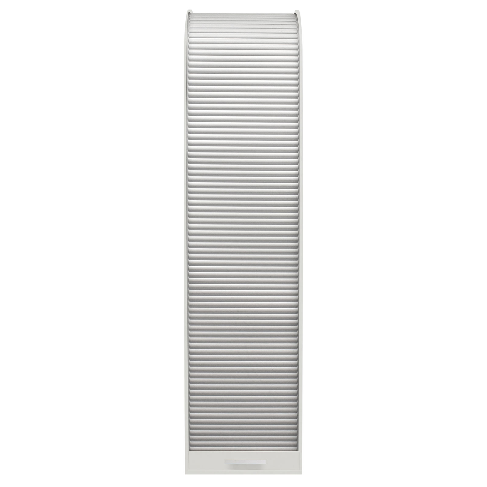 Jalousieschrank - weiß matt - 46x192 cm