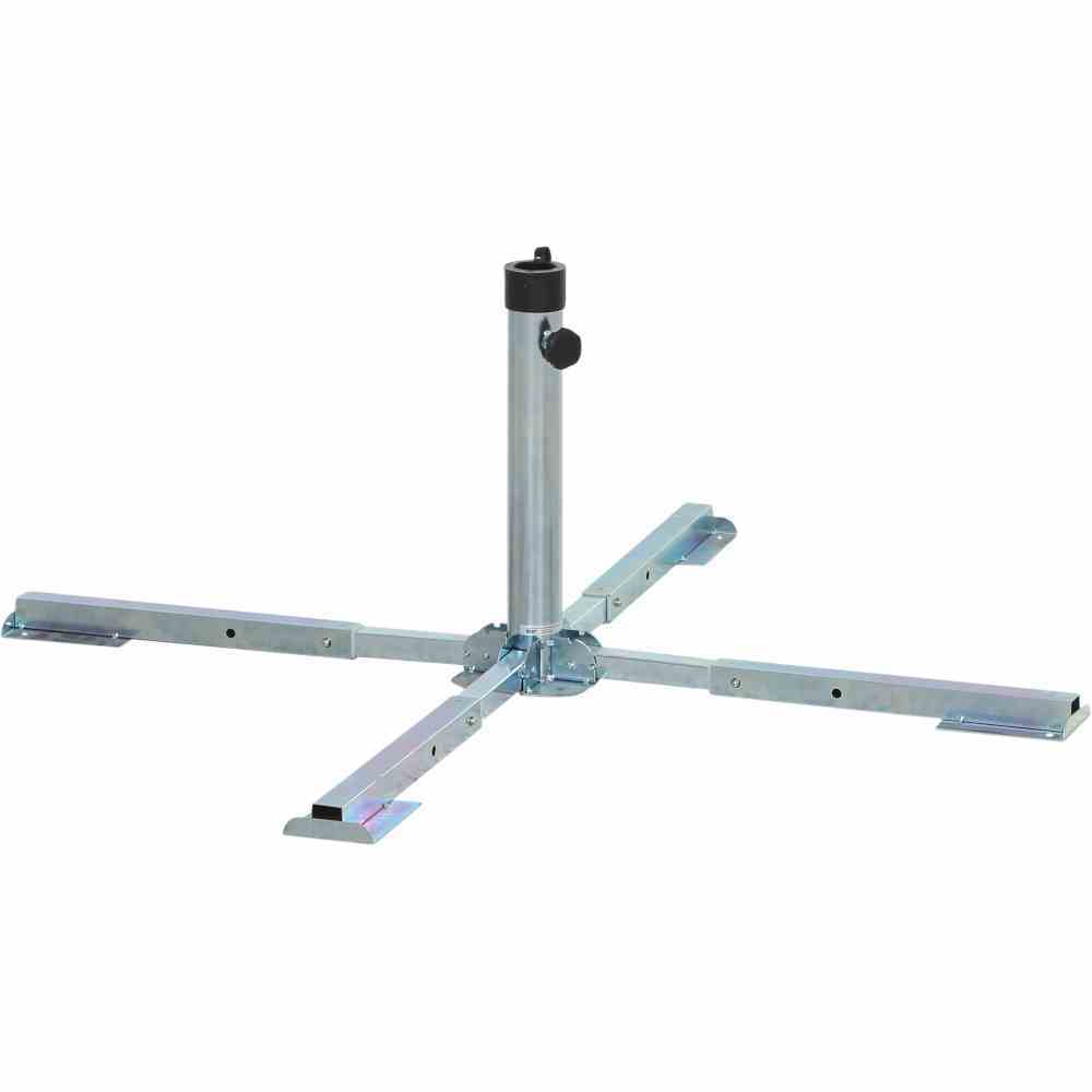 Schirmständer - silber - klappbar