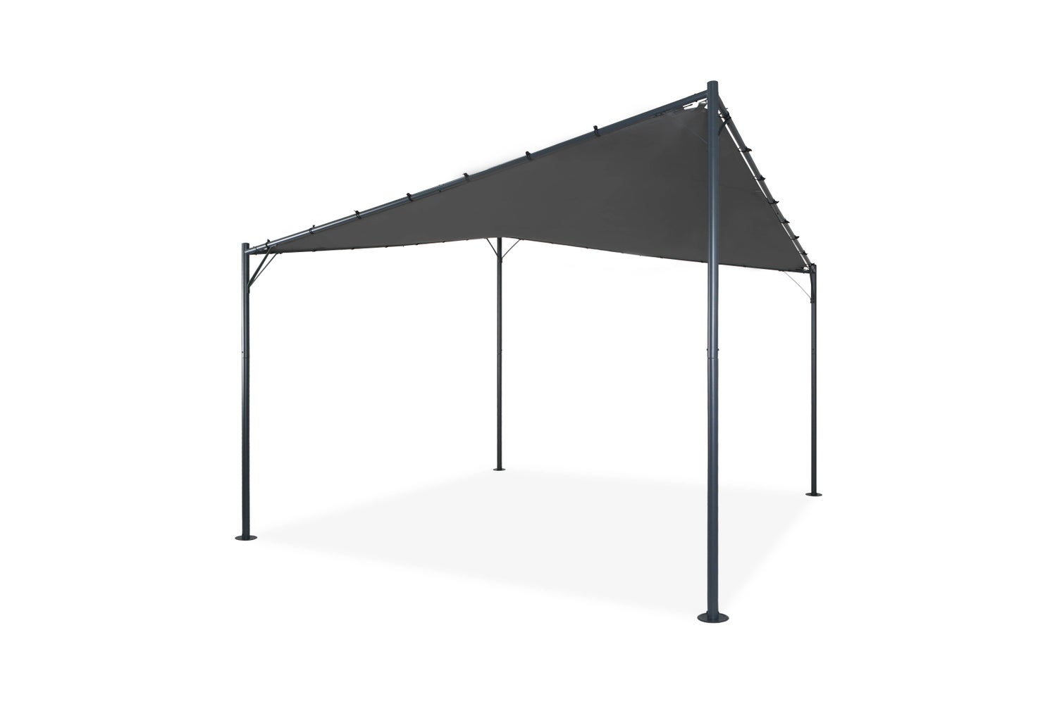 Paviljoen parasol CALA 350S350 antracietgrijs