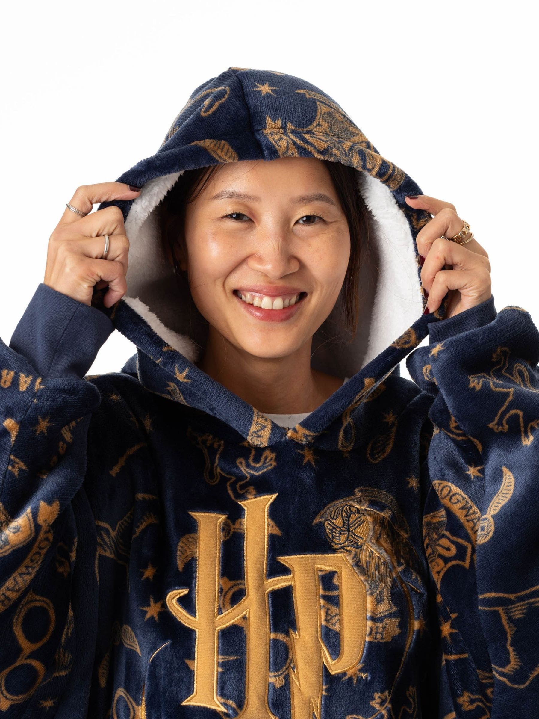 Vanilla Underground Womens Harry Potter Blanket Hoodie