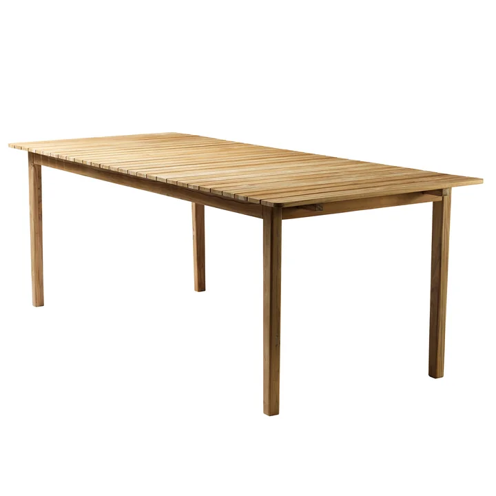 FDB Møbler - M2 Gartentisch 90 x 219,5 cm, Teak