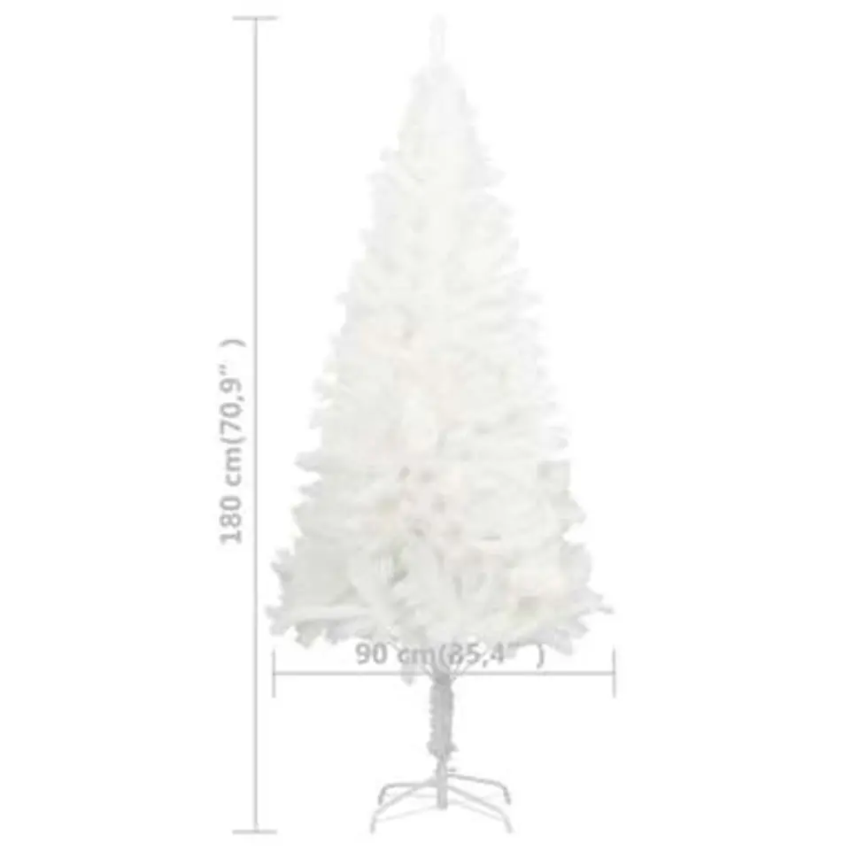 vidaXL - Kunstboom - Wit - 180 cm
