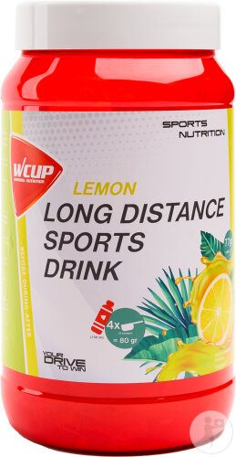 WCUP Long Distance Sports Drink Lemon 1040g