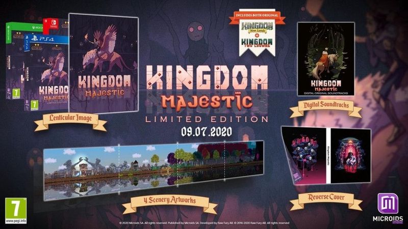 Xbox - Kingdom Majestic Limited Edition - Game - Xbox One - Inclusief twee games