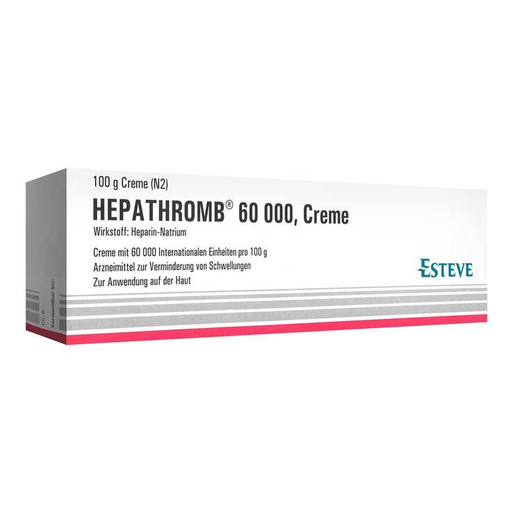 Hepathromb Creme 60.000 I.E., 100 g