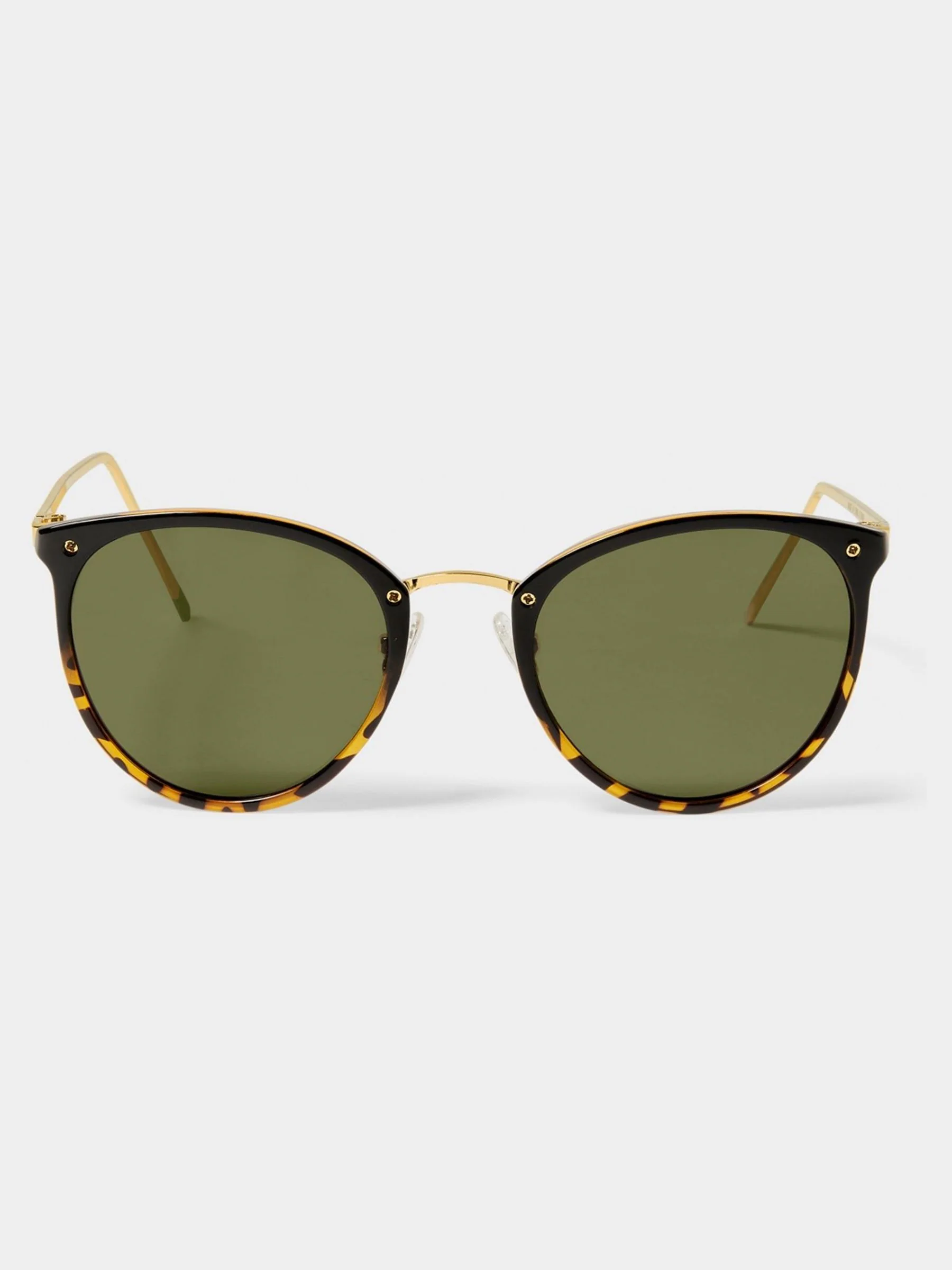 Katie Loxton SANTORINI | Gradient Black Tortoiseshell Sunglasses