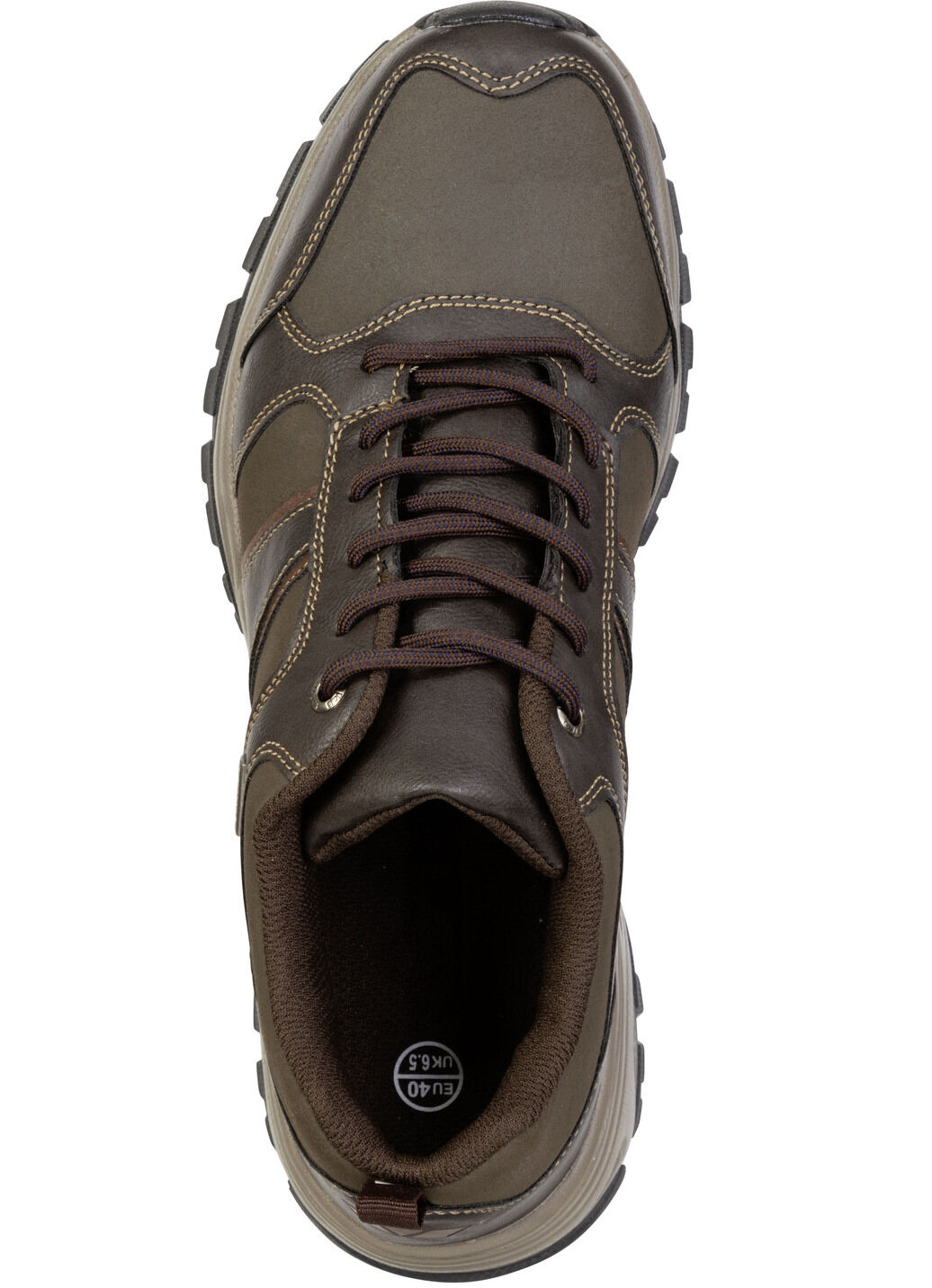 Atmungsaktive Herren-Schnürschuhe, mit Klimamembrane