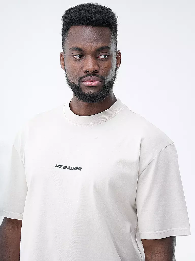 PEGADOR T-Shirt Oversized Fit creme