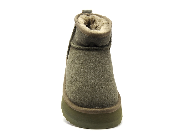 Kelara boots bottine plates femme k31224 kaki