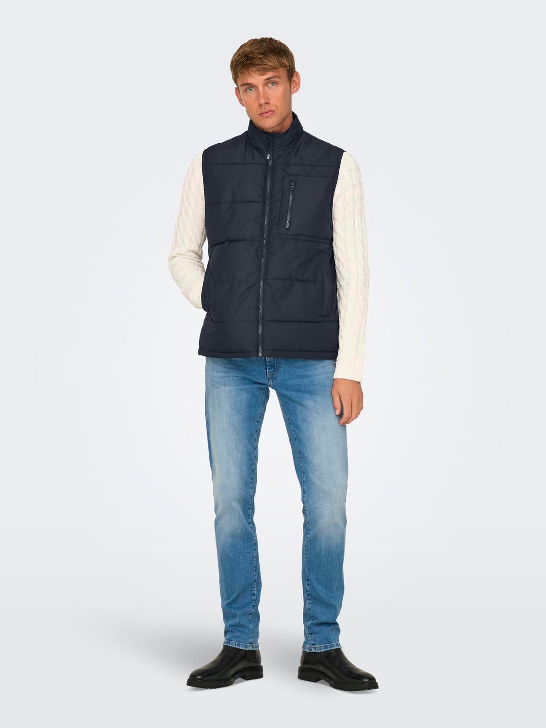 ONSJAKE Steppweste Dark Navy