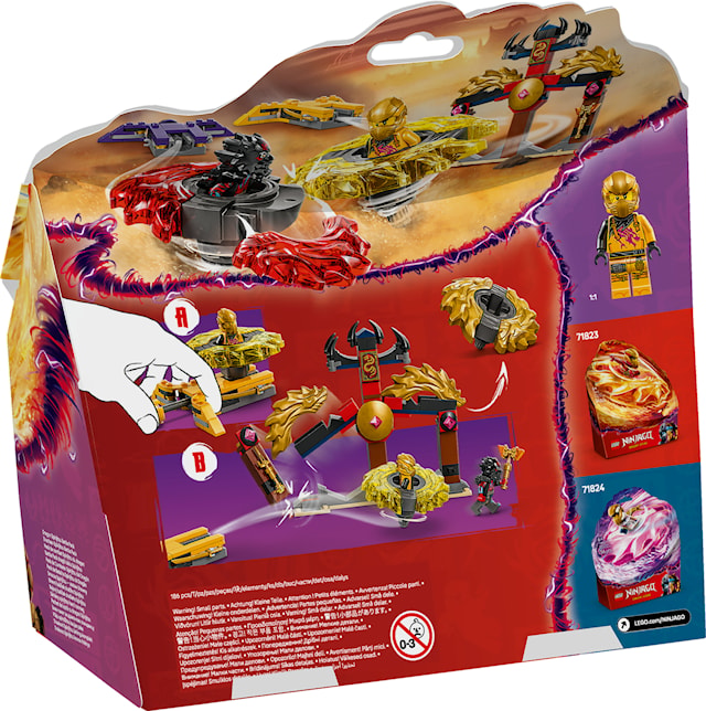 Stridspakke med Spinjitzu-dragespinnere LEGO® Ninjago (71826)