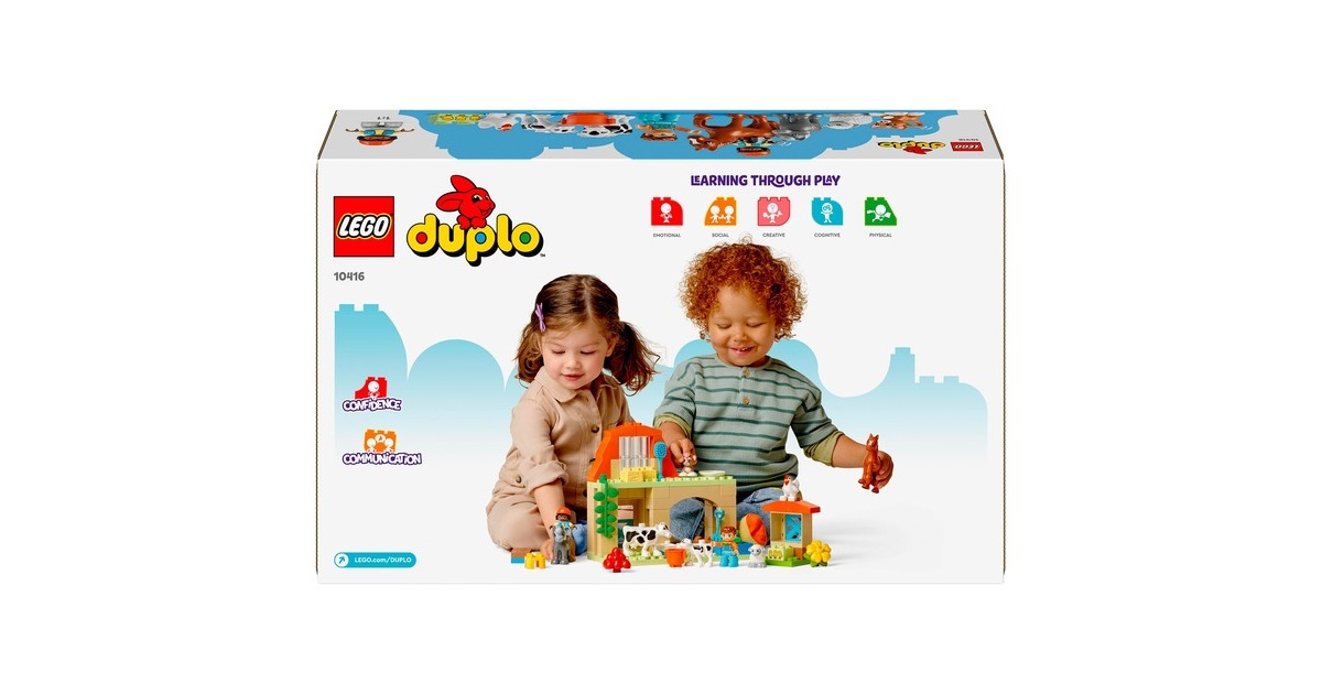 LEGODUPLO - Dieren verzorgen op de boerderij Constructiespeelgoed  (10416)