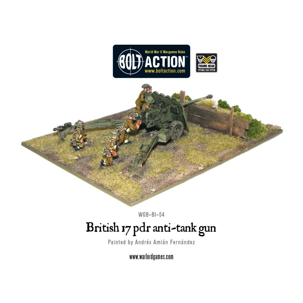 Bolt Action - British - British Army 17 Pdr Anti-Tank Gun