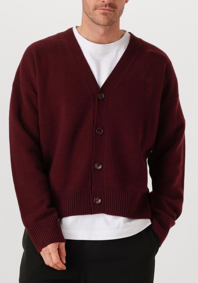 paarse ami paris trui adc cardigan