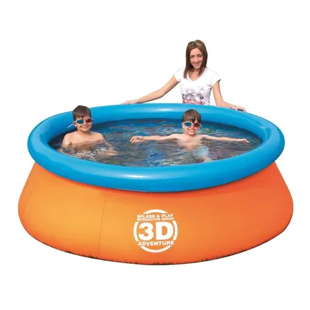 Bestway 3D Adventure Pool mit 2 3D-Brillen, ca. Ø 213cm