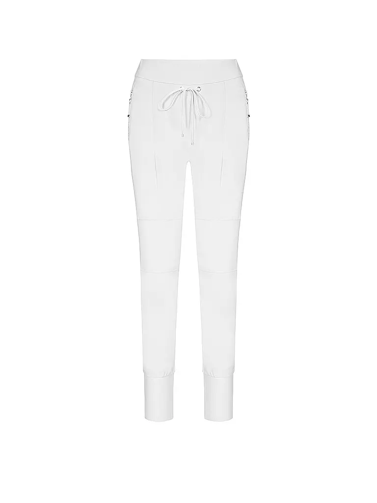 RAFFAELLO ROSSI Hose Jogging Fit CANDY weiss